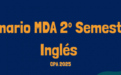 Temario MDA 2º Semestre Ingles
