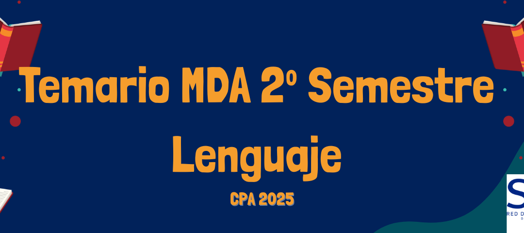 Temario MDA 2º semestre Lenguaje